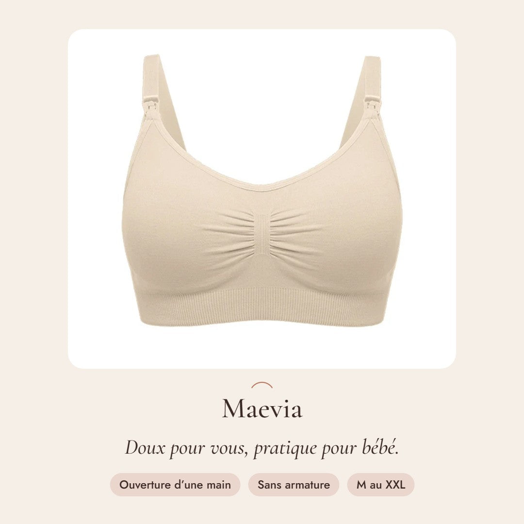 Soutien-gorge d'allaitement Maevia nude