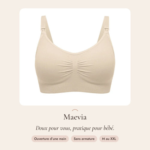 Soutien-gorge d'allaitement Maevia nude