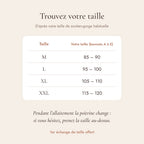 Guide des tailles du soutien-gorge d'allaitement